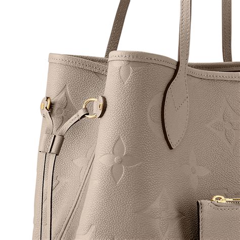 Neverfull Nera, Pelle Monogram Empreinte 